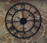 Часы настенные металлические в стиле лофт - Boston 50