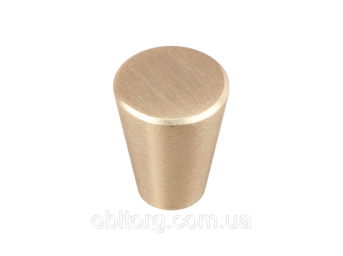 Ручка меблева кнопка GIFF 1/302 матове золото, фото 1