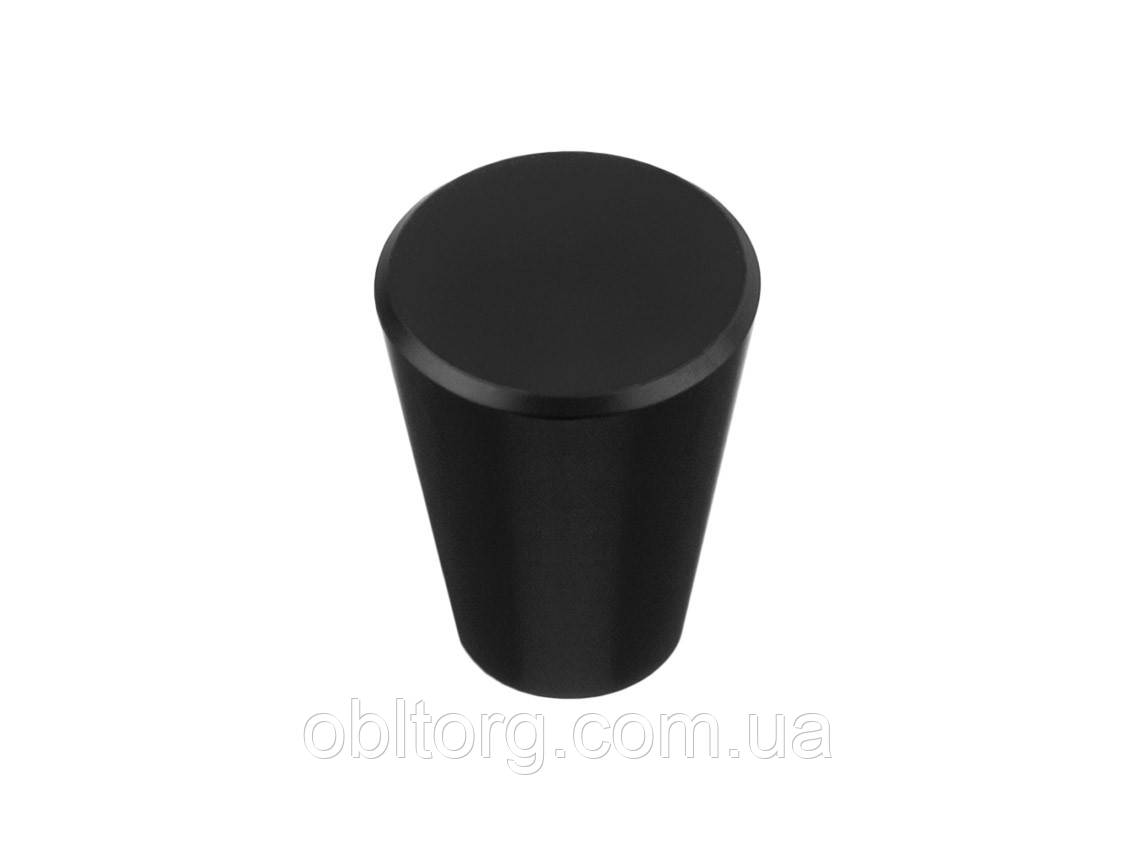 Ручка меблева кнопка GIFF 1/302 чорне, фото 1