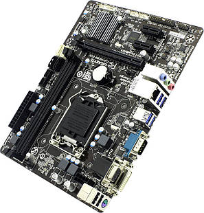 Материнська плата GIGABYTEGA-H81M-D2V (s1150, Intel B81, PCI-Ex16),б/у, фото 1