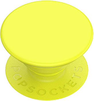 Тримач для смартфона PopSocket жовтий метал попсокет