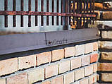 Парапет металевий на забір покриття Глянець RAL, ширина 100 мм, завтовшки 0,4 мм, фото 10