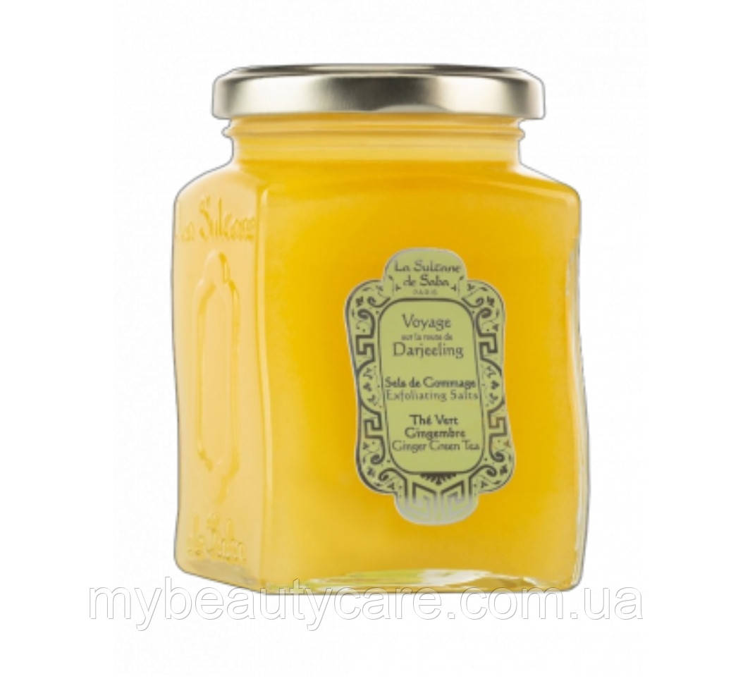LA SULTANE DE SABA SALT SCRUB GINGER GREEN TEA СОЛЕВОЙ СКРАБ ДЛЯ ТЕЛА С ИМБИРЕМ И ЗЕЛЕНЫМ ЧАЕМ