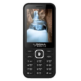 Телефон Sigma Mobile X-style 31 Power Black на 2 сім-карти
