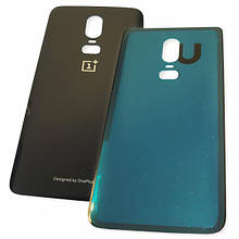 Задня кришка для OnePlus 6 чорна midnight black