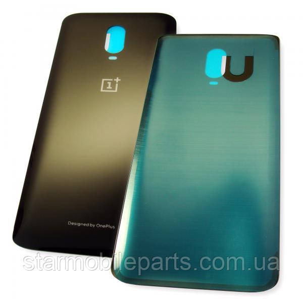 Задня кришка для OnePlus 6T чорна, фото 1