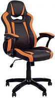 Комп'ютерне ігрове геймерське крісло Комбо Combo Tilt PL-73 Екошкіра eco-30/eco-72 чорно-помаранчевий