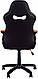 Комп'ютерне ігрове геймерське крісло Комбо Combo Anyfix PL-73 Екошкіра eco-30/eco-72 чорно-помаранчевий, фото 4