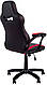 Комп'ютерне ігрове геймерське крісло Комбо Combo Tilt PL-73 Екошкіра eco-30/eco-90 чорний з червоним, фото 3