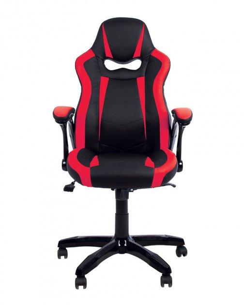 Комп'ютерне ігрове геймерське крісло Комбо Combo Anyfix PL-73 Екошкіра eco-30/eco-90 чорний з червоним