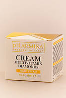 PHarmika Мультивитаминный ночной крем с алмазной пудрой Night Cream, 50 мл