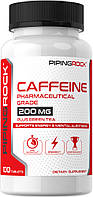 Кофеин Piping Rock Caffeine 200 mg +Green Tea 100 таб.