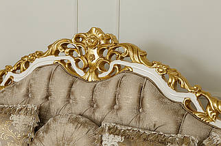 Диван бароко з м'якими підлокітниками дерево Грета, фото 2