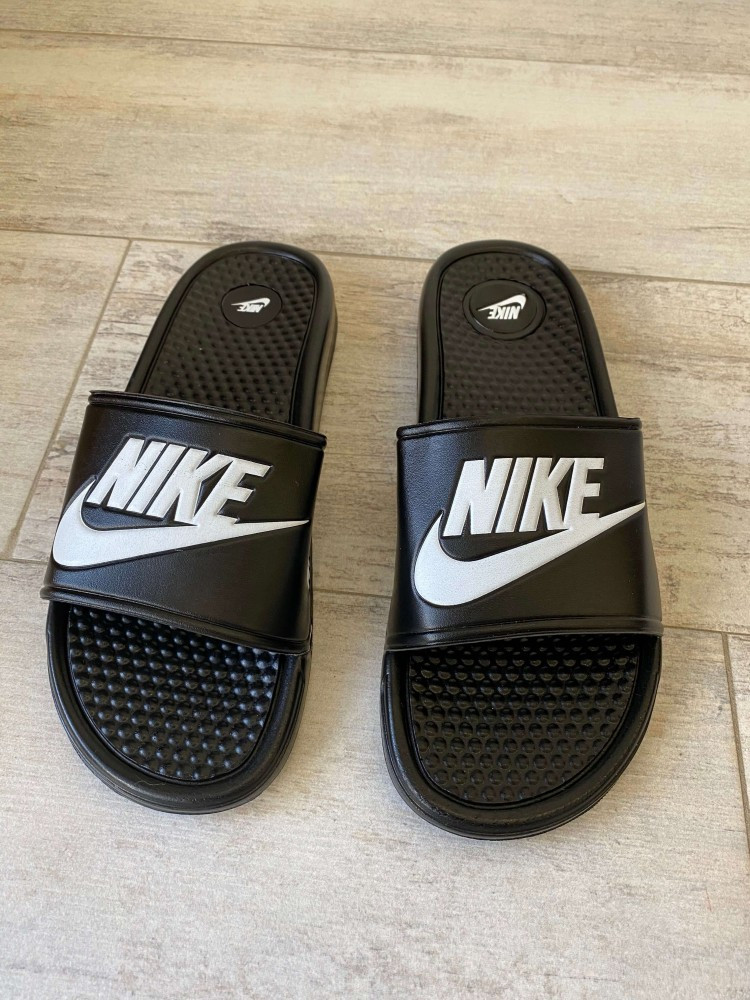 Шлепки Nike Slide Sandal Logo Black, цена 500 грн — Prom.ua (ID#1443421424)