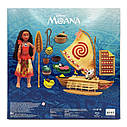 Ігровий набір лялька Моана , фігурки порося Пуа, півня Хей-Хей і каное / Moana Ocean Adventure Classic Dol, фото 3
