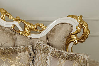 Диван бароко з м'якими підлокітниками дерево Грета, фото 5