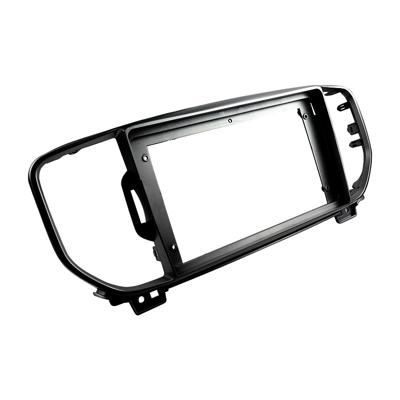 Al Перехідна рамка в машину під магнітолу Kia Sportage 4 2015-2018 9" (TK 0033) Black