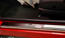 Захист порогів - накладки на пороги Daewoo MATIZ з 1997-2004 рр. (Premium)