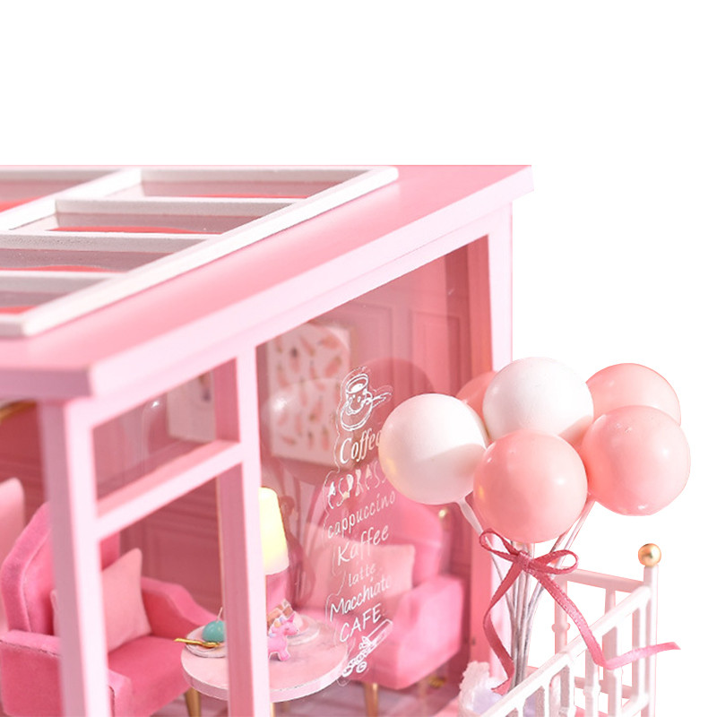 Go Кукольный дом домик конструктор DIY Cute Room A-073-B Карусель для девочек - фото 4 - id-p1443434189