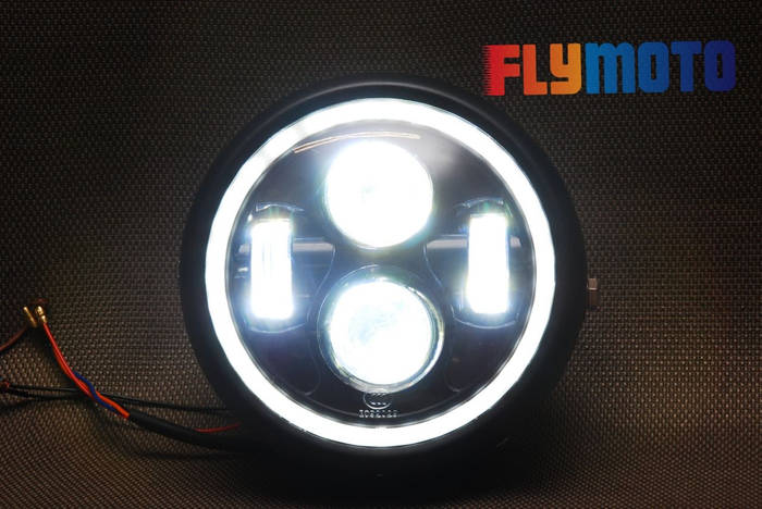 Купити LED Фара для мотоцикла з ДХО, ціна 1050 грн - Prom.ua (ID ...