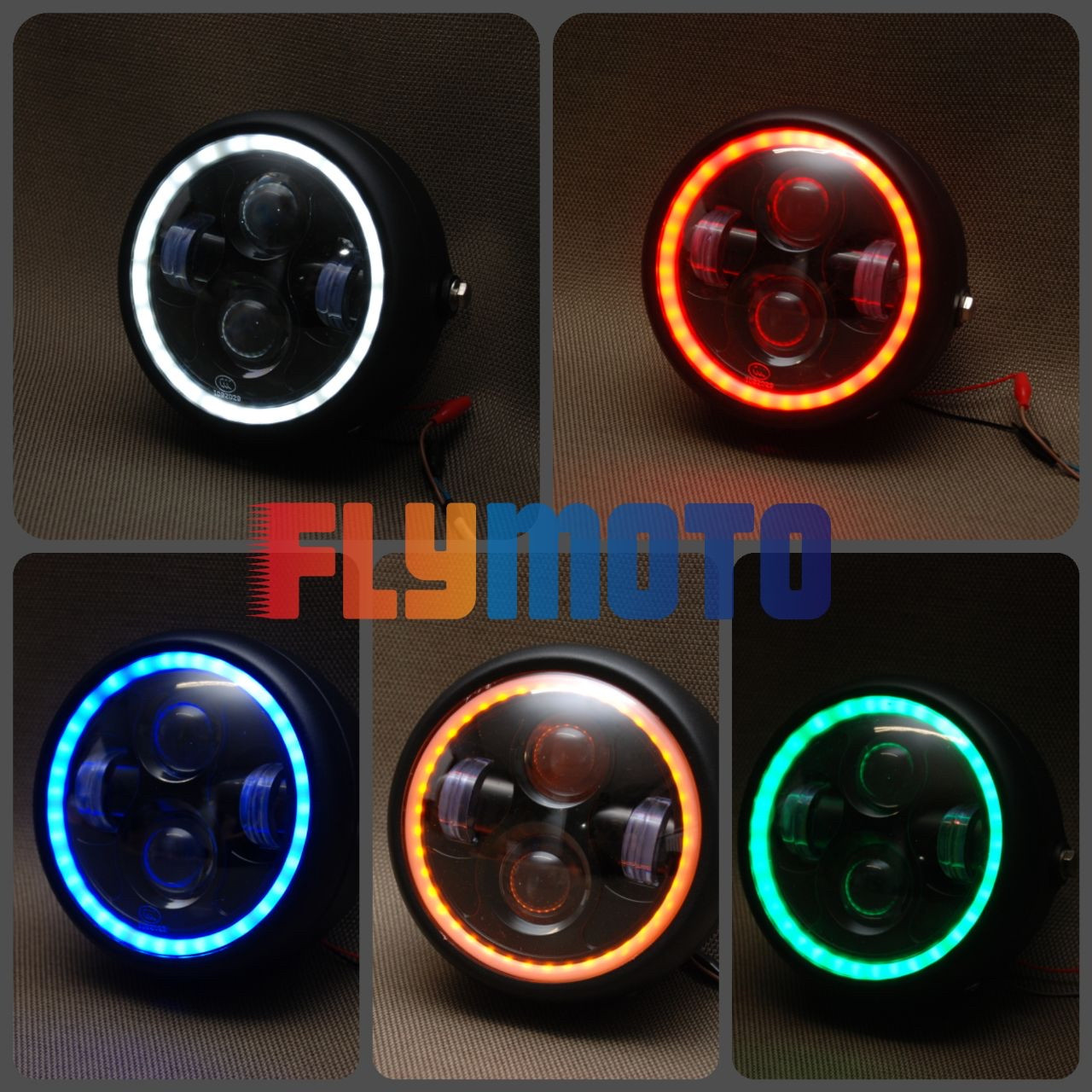 Купити LED Фара для мотоцикла з ДХО, ціна 1050 грн - Prom.ua (ID ...