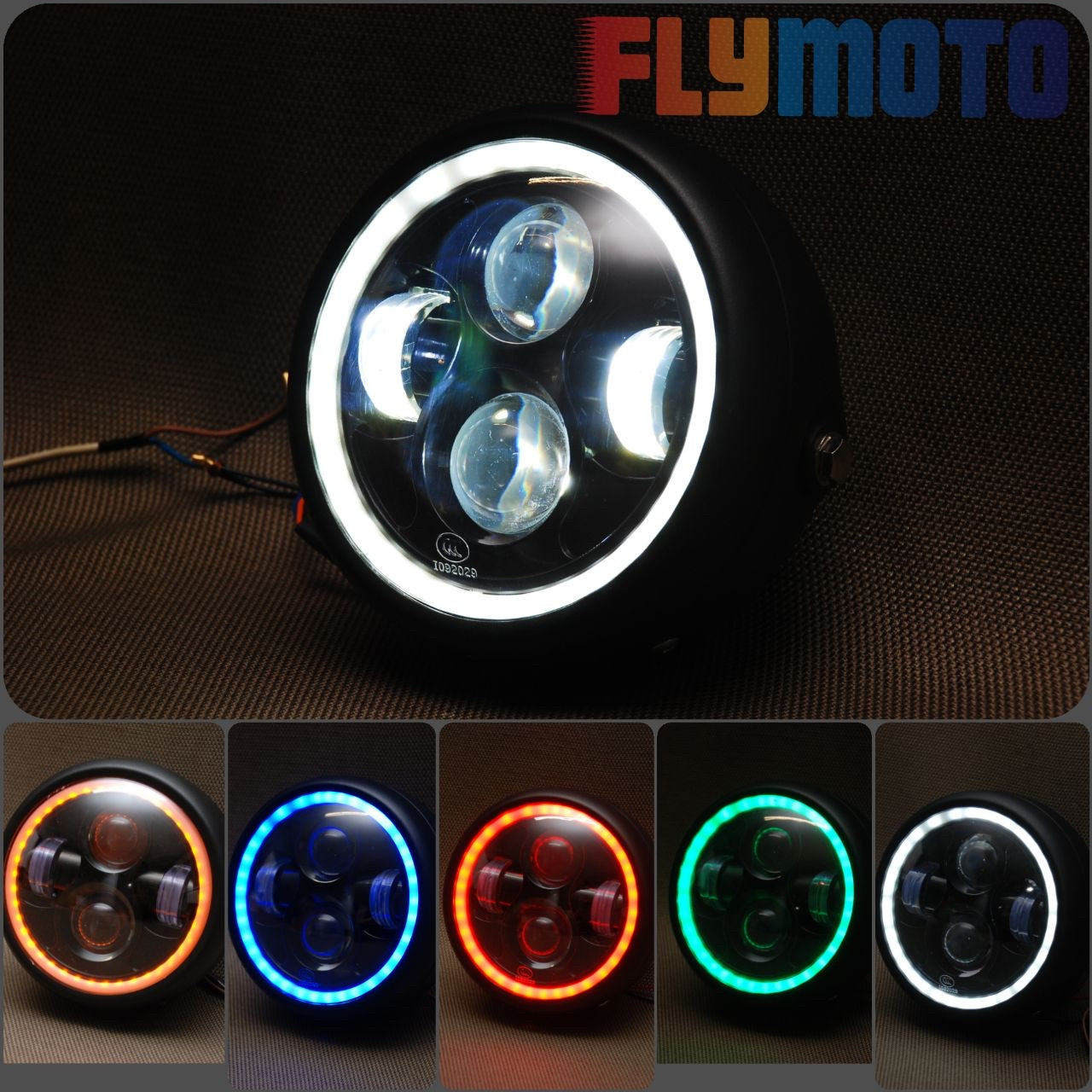 Купити LED Фара для мотоцикла з ДХО, ціна 1050 грн - Prom.ua (ID ...