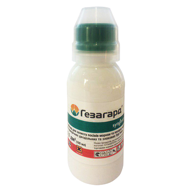 Гербіцид "Гезагард" для моркви, гороху, картоплі, соняшнику, сої, 100 мл від Syngenta