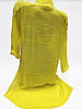 Сорочка на пляж із кишенями Sisianna 1910 жовта на 44-48 розмір one size, фото 10