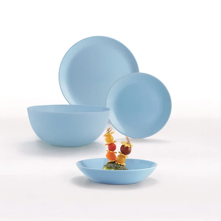 Сервіз столовий 19пр Luminarc Diwali Light Blue P2961, фото 3