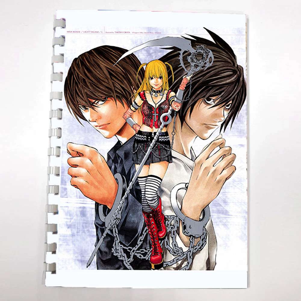 Блокнот скетчбук аніме Зошит смерті Death Note для малювання (sk0044)