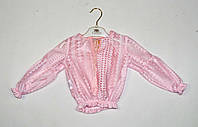 Блуза для девочки, школьная форма Сuento Розовая