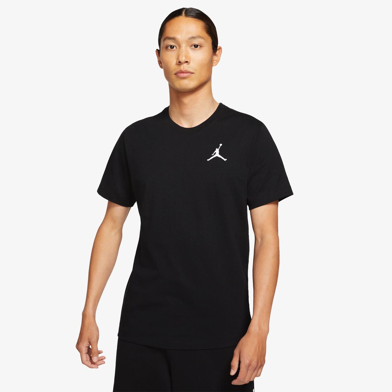 Футболка Jordan Jumpman Men's Short-Sleeve T-Shirt чорна оригінал (DC7485-010), фото 1
