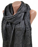 Восхитительный теплый шарф женский 180х50 шерсть M0430 grey