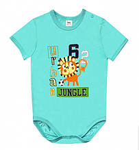 Боді-футболка хл. Smil 121063, 86 бірюзовий