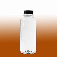 Бутылка ПЭТ Круглая 0,5 л. с крышкой 38 мм