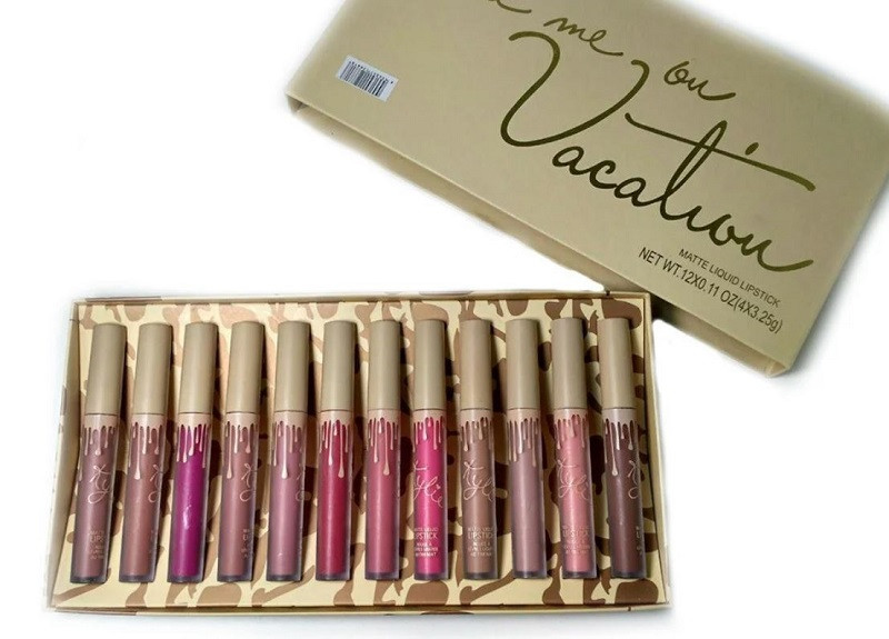 Набір рідких матових помад 12 в 1 Kylie 8648, фото 1