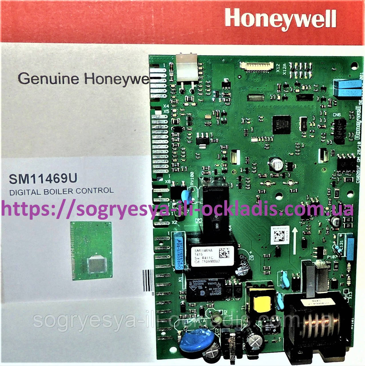 Плата Honeywell CSO261F диспллей (ф.у, EU) Fourtech, Ecofour, Pulsar D, арт. SM11469, к.з. 06801, фото 1
