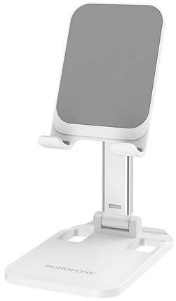 Тримач для телефону настільний BOROFONE BH27 Superior, білий, фото 1