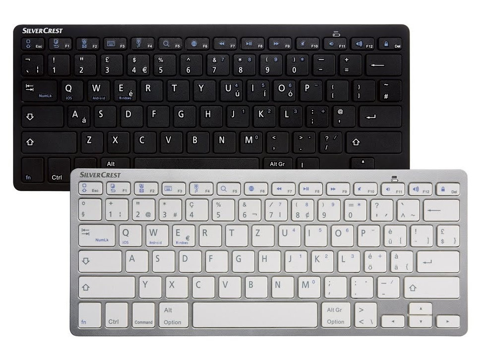 Нова бездротова німецька bluetooth-клавіатура із Німеччини Silver Crest SBT 3.0 A1
