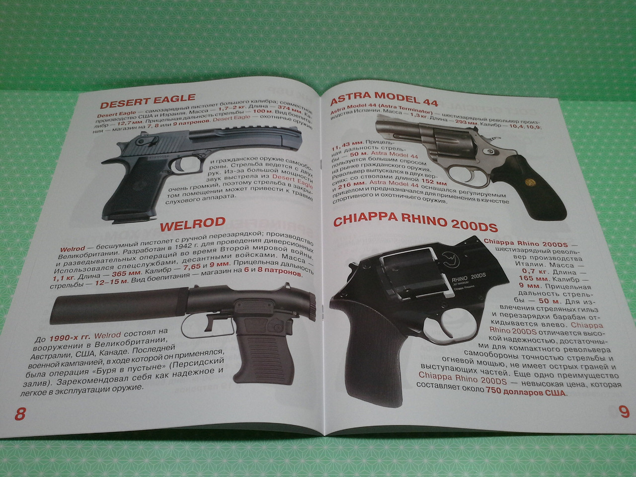 Большая книга Пистолеты и револьверы. Мир вокруг нас - фото 3 - id-p1443573400