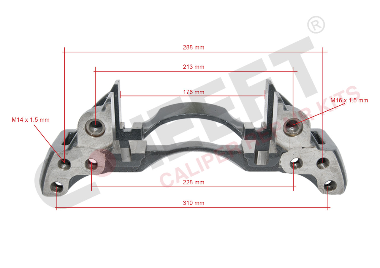 Скоба супорту WABCO Wabco Pan 17