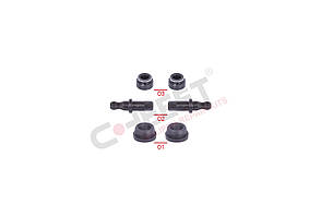 Ремкомплект вала регулювання супорту HALDEX MARK II/III/IV, MODUL X 90693