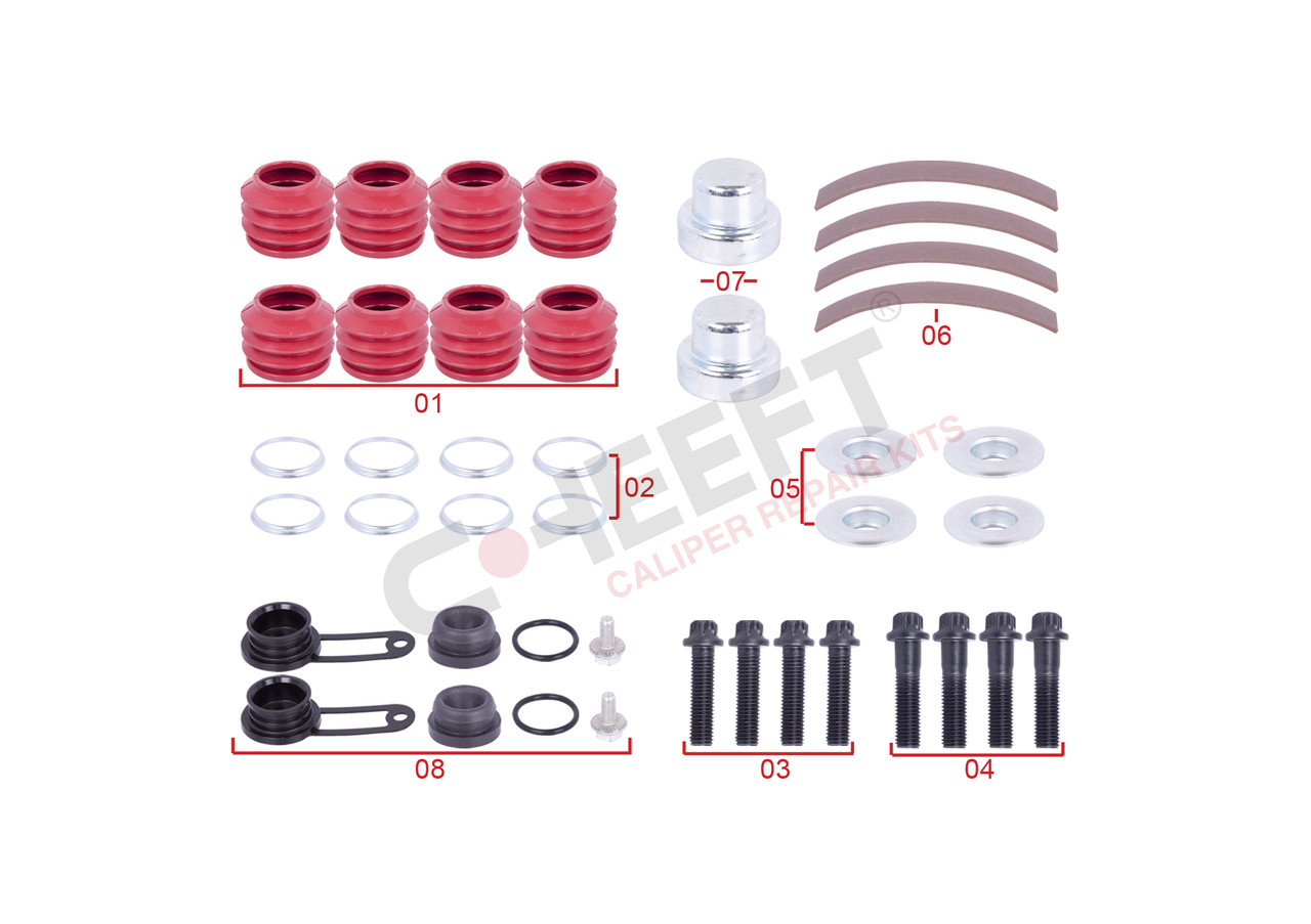 Ремкомплект супорту Haldex Mark IV 94661