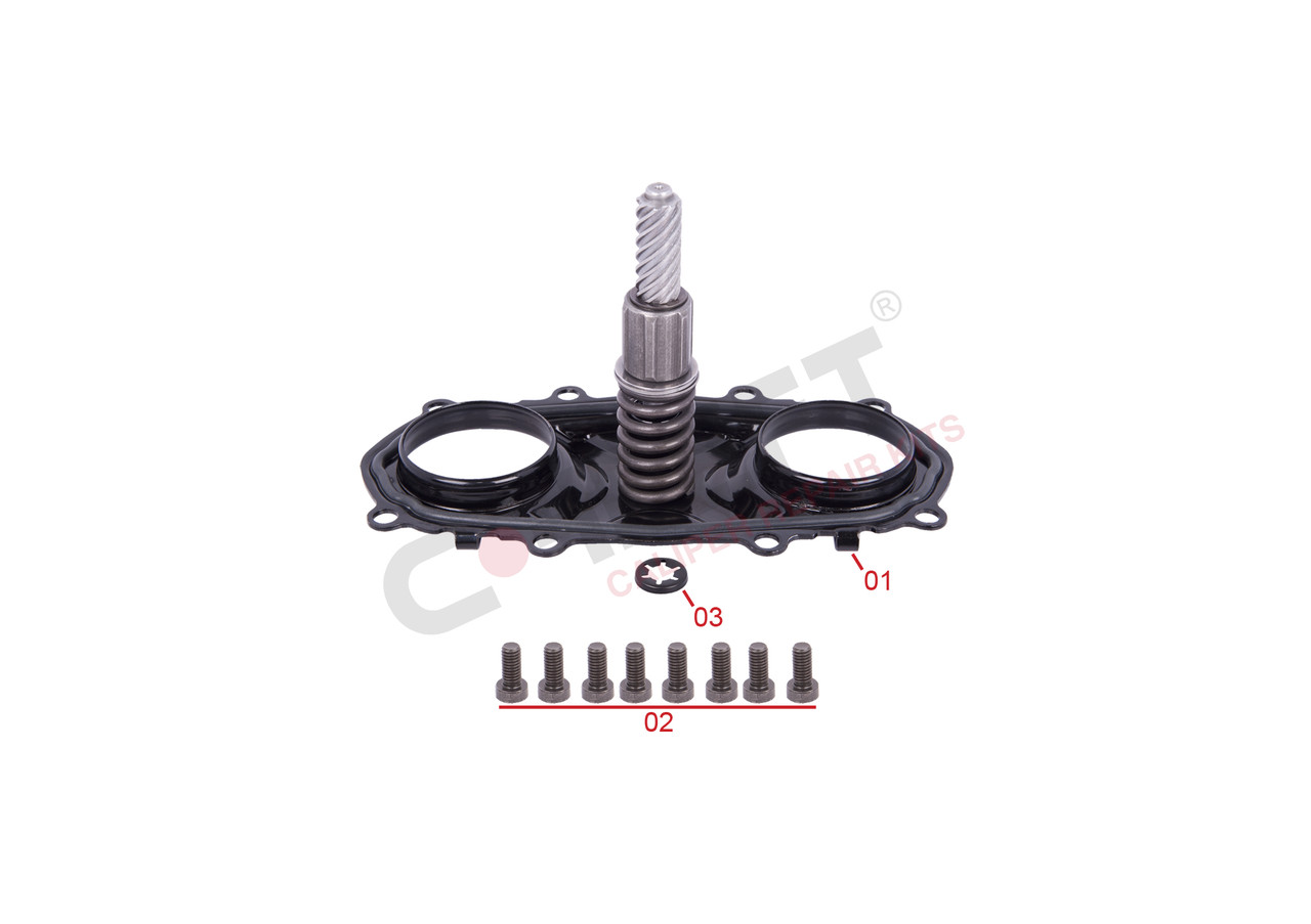 Кришка супорту BPW TSB3709/4309/4312 (монтажний комплект) без пальців