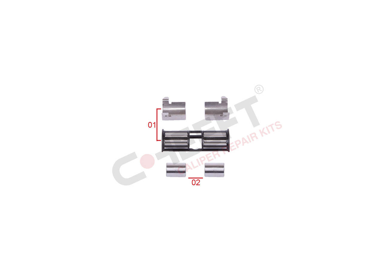 Підшипники механізму супорту SAF SBS 2220 (MODUL T-HALDEX)