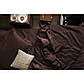Комплект постільної білизни з Сатину DARK CHOCOLATE, фото 3