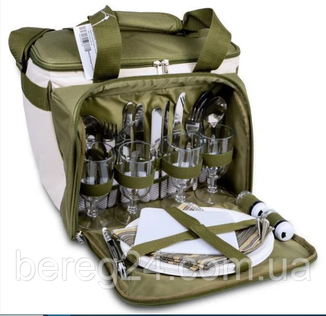 Пікніковий набір із термовідділенням на 4 персони Ranger Lawn 9909, фото 1