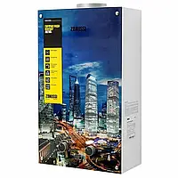 Zanussi Gwh-10 газовая колонка Занусси fonte glass metropoli