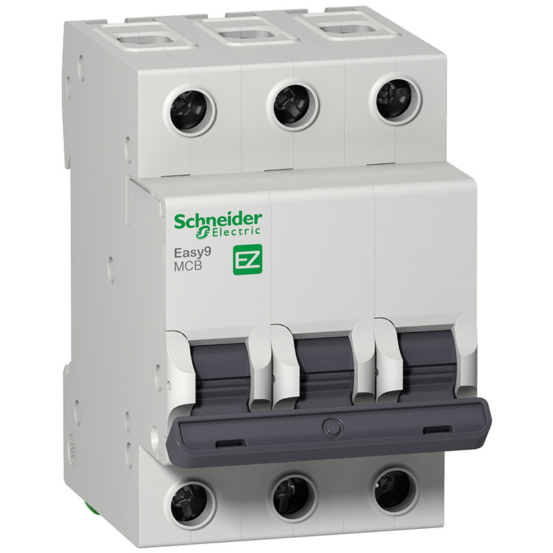 Автоматичний вимикач Schneider Electric EASY9 3п 50А C 4,5 кА (EZ9F34350), фото 1
