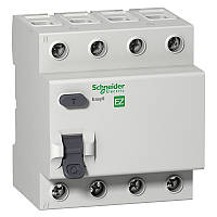 Диференціальний вимикач (ПЗВ) Schneider Electric EASY9 4п 63 А 30 А 30 мА АС 6 кА (EZ9R34463)